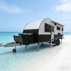Nouvelle caravane tout-terrain de luxe Ecocampor 19 pieds avec un design moderne, un espace de couchage confortable, légère et pliable - Product Image 2