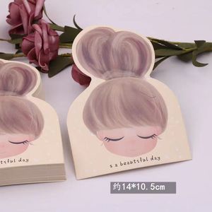 Cartes de visite promotionnelles prêtes à être expédiées, en papier couché, étiquettes en carton pour pinces à cheveux, bandeaux, élastiques - Product Image 3