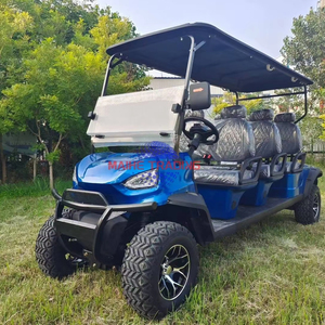 รถกอล์ฟ 8 ที่นั่ง ไฟฟ้า แบตเตอรี่ลิเธียม 72V สำหรับงานหนัก เหมาะสำหรับรีสอร์ทขนาดใหญ่และสนามหญ้ากลางแจ้ง - Product Image 1