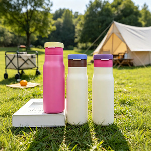 Stainless Steel Insulated Water Bottle 316 Sports <b>Thermos</b> Portable For Women Outdoor Use - Product Image 4