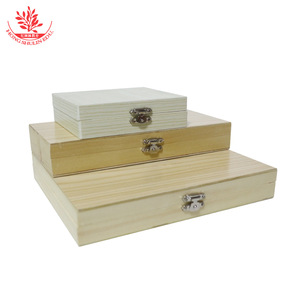 Wooden glass slide storage boxes (25, 50, or 100 slides each), finely crafted with 1.2mm <b>gap</b> between slots. - Product Image 1