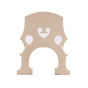 ダブルバスソリッドメープルウッドブリッジ4/4 3/4 1/2 1/4 1/8サイズアクセサリー - Product Image 1