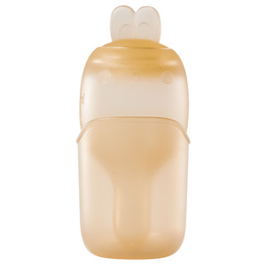 เครื่องป้อนอาหารเด็กคริสตัลเดือนตุลาคม รูปทรงน้ำเต้าทำจากซิลิโคนทั้งหมด สำหรับทารกแรกเกิด 0-6 เดือน ปลอดสาร BPA - Product Image 2