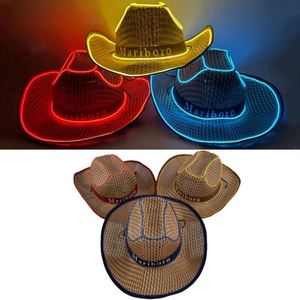 Sombrero de Vaquero con Lentejuelas LED Intermitentes para Halloween, Personalizado, Venta al Por Mayor Directa de Fábrica 2025, para Fiestas y Actuaciones - Product Image 3