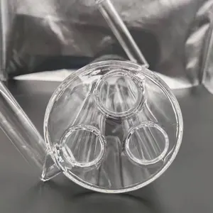 Chauffe-quartz tube de verre four chauffage tube de quartz produits semi-conducteur optique tube de verre de quartz