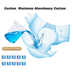 Vente en gros OEM de couches pour adultes ultra-épaisses, super absorbantes, jetables, unisexe, pour personnes âgées, en tissu non tissé, anti-fuites 3D - Product Image 3