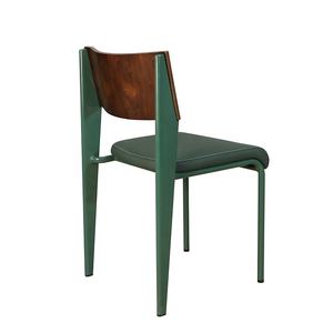 Chuyên Nghiệp Trung Quốc Hiện Đại Bắc Âu Phong Cách Mềm Mại Miếng Bọt Biển Đệm Ăn Uống Ghế Thép Khung Gỗ Nhà Hàng Ghế Cho Nhà Căn Hộ - Product Image 6