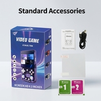 Console de jeu vidéo portable X36 Ultra X avec écran IPS de 4,2 pouces, 64 Go, 15 000 jeux préinstallés, lecteur de poche portable avec système Linux