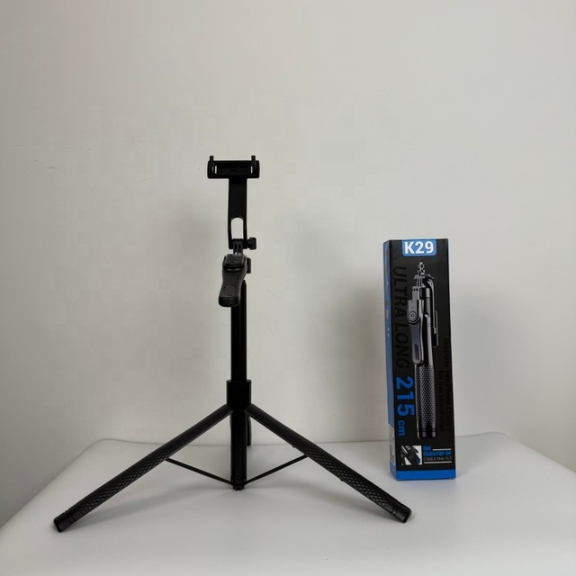Universal Heavy Duty Wireless Aluminum Alloy Mobile Phone Tripod with Remote for Various Scenes