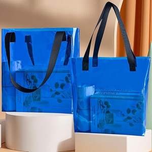 Custom Logo Transparent PVC Neoprene Women's <b>Makeup</b> Bag Zipper Closure Durable Fashionable Fruit Pattern Customized Color - Product Image 2