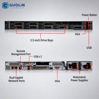 Infrastructure cloud haute densité avec stockage d'entreprise Intel Xeon SSD Serveur Dell PowerEdge R650 1U en rack