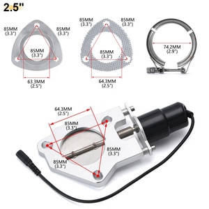 <span class=keywords><strong>Valve</strong></span> de décharge électrique en acier inoxydable 2.0" 2.25" 2.5" 3.0" avec télécommande PQY5295 - Product Image 3
