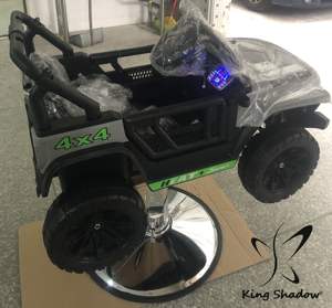 Chaise de coiffeur salon de <span class=keywords><strong>coiffure</strong></span> spécial grand espace chaise élévatrice voiture de simulation - Product Image 5