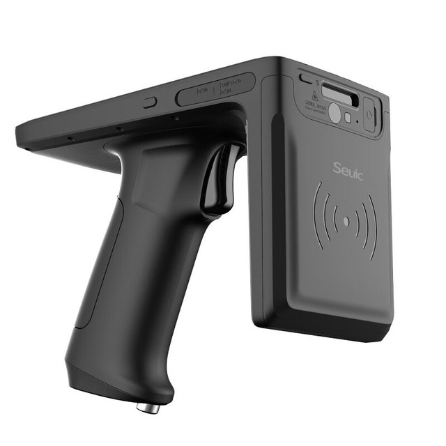 Android-Powered Ultra-High Frequency RFID Handheld Digital Tag Reader Data Collector PDA Industrial Barcode Scanner