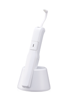 Hydropulseur dentaire électrique portable sans fil avec lumière LED, pour l'élimination du tartre, des taches et de la plaque dentaire, et base de rangement