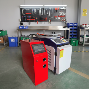 New 1500W Air-Cooled Fiber Pulsed <b>Laser</b> <b>Cleaning</b> <b>Machine</b> for Surface Treatment of Large Equipment in Steel Plants - Product Image 2