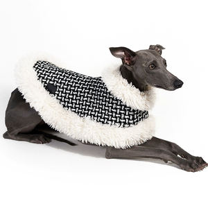 Großhandel Designer Maßgeschneiderte Umweltfreundliche Warme Luxuriöse Elegante Winter Hundemantel aus Wolle und Polyester für kleine und mittelgroße Hunde und Katzen - Product Image 5