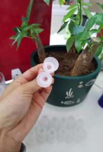 Bouteilles en plastique naturel de 10 ml, 15 ml, 20 ml, 1/3 oz, cylindres PE, avec bouchon à bec verseur, sauce shawarma, confiture, mini bouteilles compressibles - Product Image 5