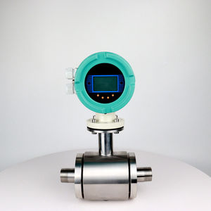 25mm elektromanyetik akış ölçerler sıvı Formalin SS304 paslanmaz çelik debimetre verici 4-20 MA RS485 dönüştürücü OEM - Product Image 6