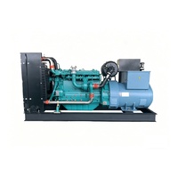 Générateur diesel de type ouvert à alimentation électrique 50HZ 380V 400V, moteur Weichai, 180kw 225kva, groupe électrogène commercial