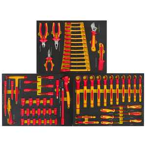 <span class=keywords><strong>71PCS</strong></span> 1000V VDE cách nhiệt chống cháy nổ năng lượng mới tay thiết lập cho xe điện sửa chữa bảo trì pickaxe liềm OEM CR-V nhựa - Product Image 1