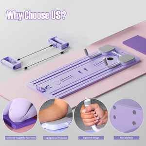 Tavola Pilates Unisex di Alta Qualità per Uso Domestico, Supporto Piatto Multifunzionale in Silicone per Esercizi Sportivi, Gomma per <span class=keywords><strong>Addominali</strong></span> - Product Image 3