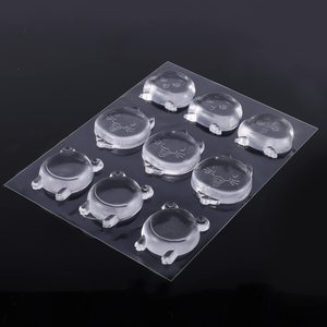 40MM Absorbant les chocs Boutons de porte Protecteurs muraux pour couvrir les dommages et protéger les surfaces murales - Product Image 3