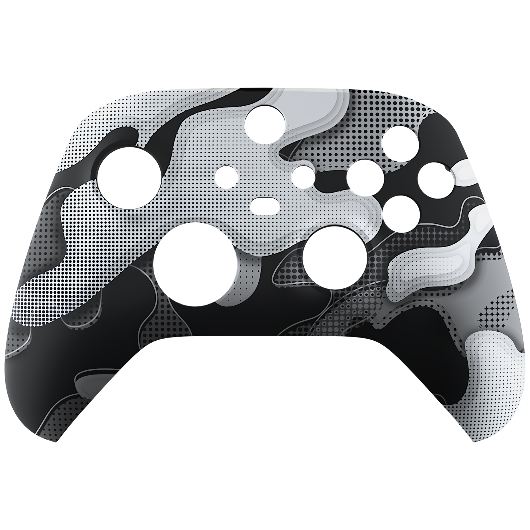 White Black Camouflage