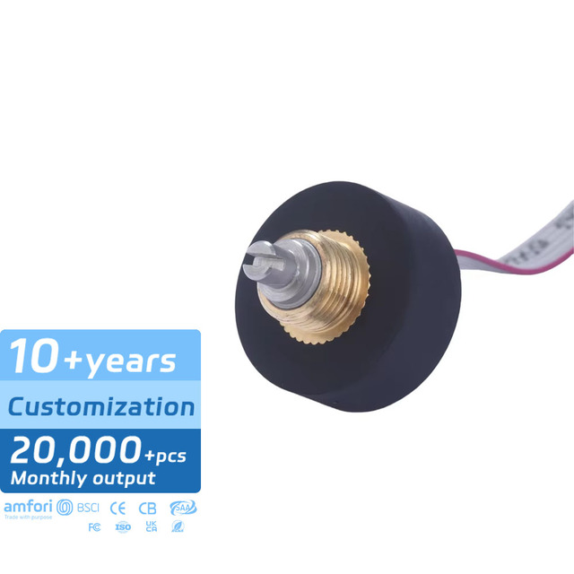 IJS22 Industrial Joystick Potentiometer with IP67 Protection and 5-100KΩ Resistance for Pump Truck Remote Controllers