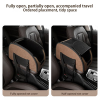 Lit de voiture portable pour animaux de compagnie, pour siège avant, toutes saisons, pour chats et petits chiens, avec fonction de transport et de sécurité