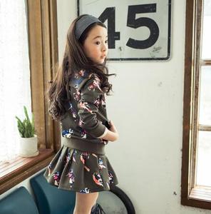 Blouse de créateur pour enfants en gros, tenue de soirée, costume lourd en polyester/coton à manches longues - Product Image 3