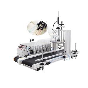 Máquina de Llenado y Envasado Cuantitativo de Sobremesa con 6 Boquillas para Botellas Pequeñas de Ampollas, Goteros y Muestras de Perfume - Product Image 1