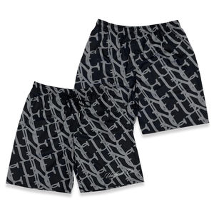 Ensemble de veste de sweat à fermeture éclair personnalisé Streetwear Veste à capuche imprimée avec design de mode Ensemble de shorts - Product Image 3