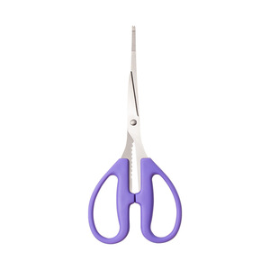 Stainless Steel Scissors Purple Straight Head For Lobster Crab Seafood Household Use Dishwasher Safe - Product Image 4