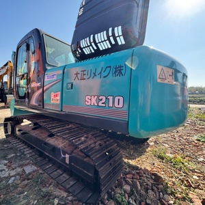 Excavatrice sur chenilles d'occasion Kobelco de 21 tonnes, importée d'origine, puissante, peinture d'origine, pour projets d'ingénierie - Product Image 1