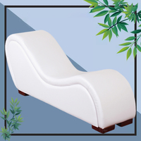 Canapé d'Amour en S pour Dropshipping, Meuble Sexuel BDSM Multifonctionnel en Bois, Aide Posturale Érotique pour Chambre à Coucher, Chaise Tantra pour Couples
