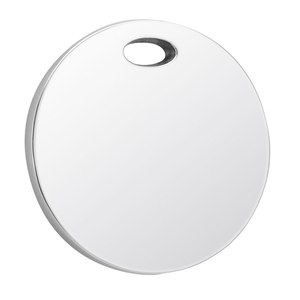 Polished <b>Plate</b> <b>with</b> 30 mm Diameter <b>Hole</b> for Jewelry Findings & Components - Product Image 1