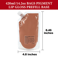 Base de gloss à lèvres liquide minérale 50 ml, non collante, imperméable, pour la fabrication artisanale de rouge à lèvres - Vente en gros