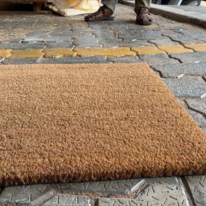 Tapis de porte en fibre de coco vierge, peignable, pour l'artisanat et la peinture, bricolage, extérieur - Product Image 2