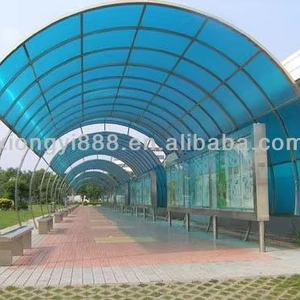 <span class=keywords><strong>แผ่น</strong></span>โพลีคาร์บอเนตกลวงราคาแผงหลังคา PC วัสดุก่อสร้างพลาสติกเรือนกระจก - Product Image 2