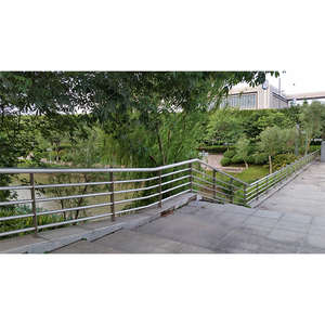 Garde-corps modernes et fiables en acier inoxydable pour une utilisation intérieure et extérieure Main courante de clôture de sécurité pour balcon <span class=keywords><strong>sans</strong></span> verre-pour parc de jardin - Product Image 2