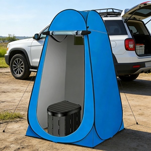Cabine de change stable et facile à installer, tente d'intimité durable et discrète, abri sécurisé pour les sites de pique-nique - Product Image 4