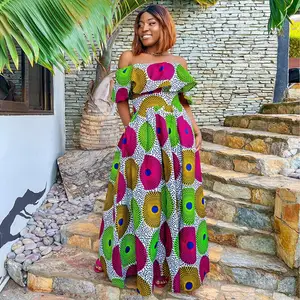 2023 New Arrive Fashion african print skirts and dresses african dress for women clothing free size