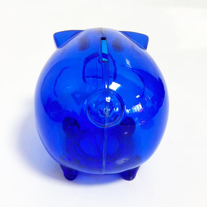 <span class=keywords><strong>Caja</strong></span> de dinero transparente con forma de cerdo transparente personalizada promocional - Product Image 3