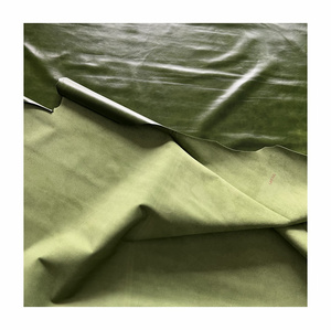 Cuero <span class=keywords><strong>de</strong></span> vaca Crazy Horse verde, multicolor, cortable, para zapatos, accesorios, cinturones, sofás, equipaje, manualidades, buen <span class=keywords><strong>precio</strong></span> - Product Image 1