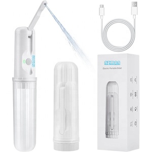 Bidet Portatile Elettrico Con Serbatoio 2,5 L – Doccia Intima Ricaricabile Per Viaggi, Campeggio, Neonati E Anziani, In Nero