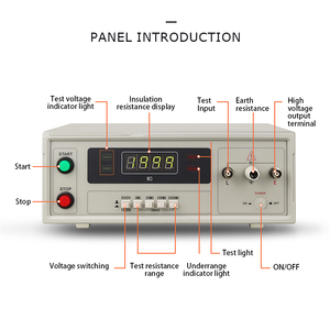 Kd2682 công nghiệp cách điện kháng mét megohmmeter để thử nghiệm máy biến áp, máy phát điện, và thiết bị chuyển mạch - Product Image 2
