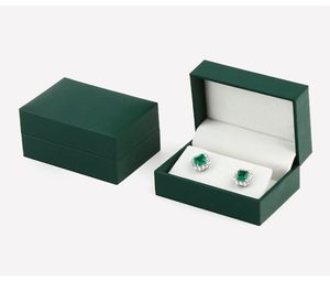 Customized Classic Jewelry Earrings <b>Box</b> Fashionable Plastic Jewellery Packaging <b>Box</b> Fine Gift Ring <b>Box</b> <b>Packing</b> - Product Image 5