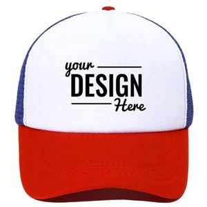 Gorra Trucker Unisex Personalizada con Logotipo, Malla Trasera, 5 Paneles, Espuma, Bordado Personalizado, Estilo Casual, Playa, Ciclismo, Moda, Diseño Liso - Product Image 1