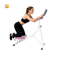 2025 Home Gym Ab Crunch Fitness Machine Fer Corps Forme Bâtiment Abdominal Exercice Machine Usine En Gros ab Trainer